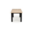 Prailginamas stalas BAGIO, ąžuolas / juodas Prailginamas stalas BAGIO, ąžuolas / juodas