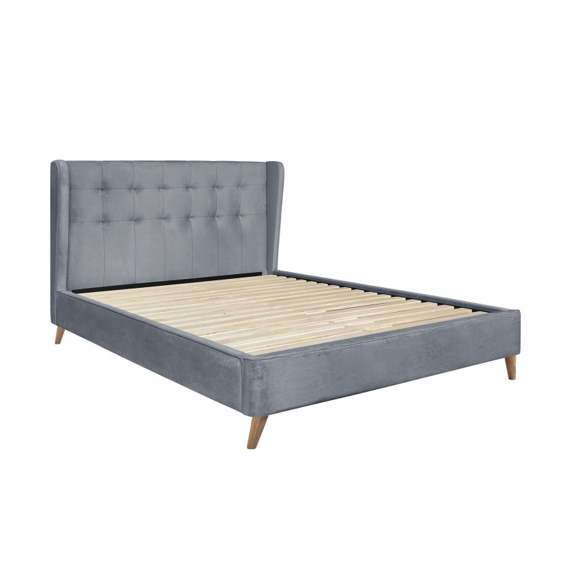 ESTELLA 160 cm lova pilka