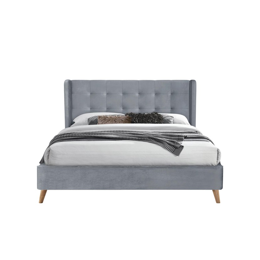 ESTELLA 160 cm lova pilka