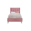 ESTELLA 90 cm lova rožinė ESTELLA 90 cm lova rožinė