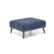 CORNELIUS sulankstoma sofa su pufas, spalva: mėlyna CORNELIUS sulankstoma sofa su pufas, spalva: mėlyna