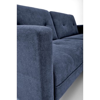 CORNELIUS sulankstoma sofa su pufas, spalva: mėlyna CORNELIUS sulankstoma sofa su pufas, spalva: mėlyna