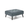 CORNELIUS sulankstoma sofa su pufas, spalva: pilka CORNELIUS sulankstoma sofa su pufas, spalva: pilka