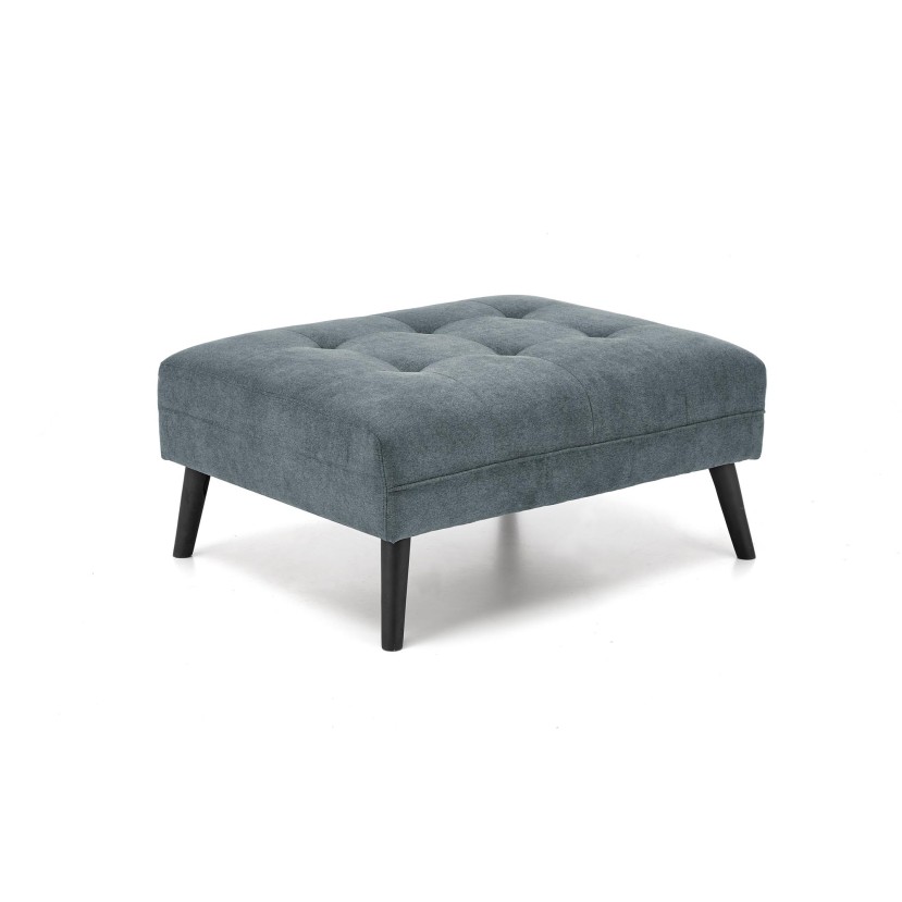 CORNELIUS sulankstoma sofa su pufas, spalva: pilka CORNELIUS sulankstoma sofa su pufas, spalva: pilka