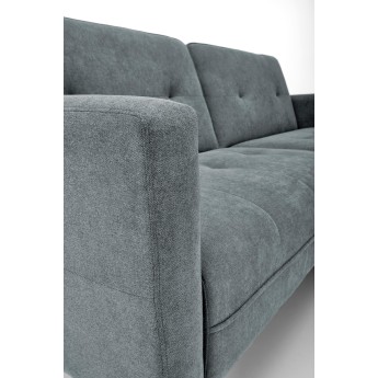 CORNELIUS sulankstoma sofa su pufas, spalva: pilka