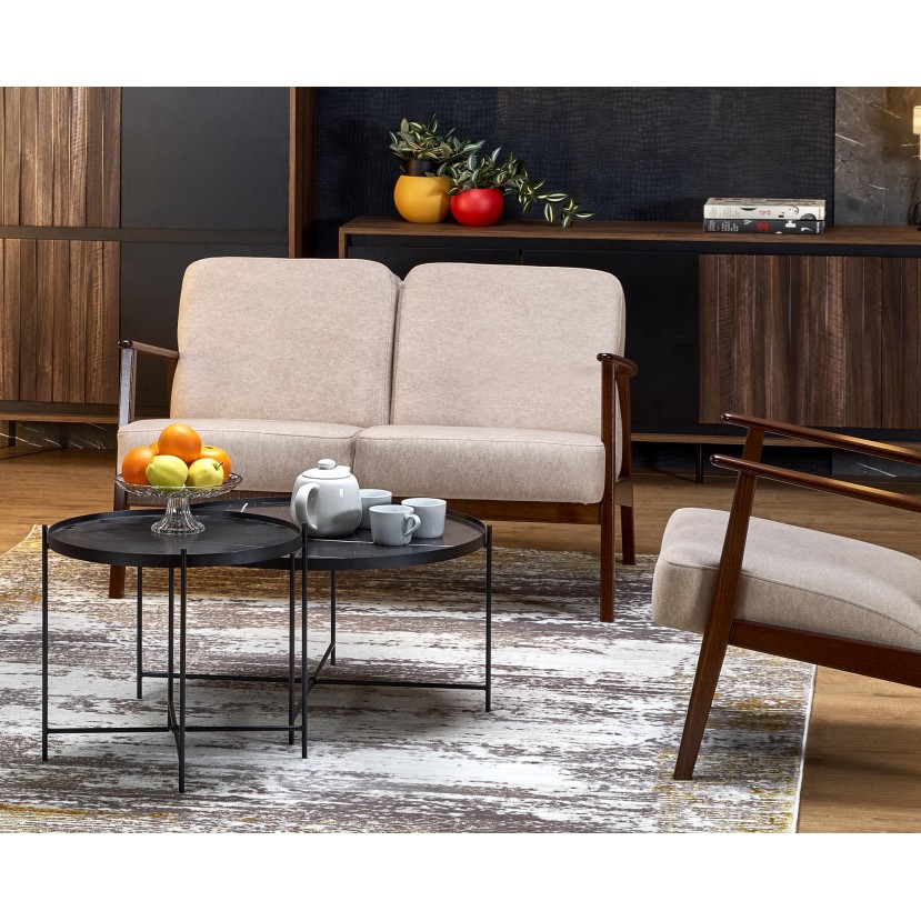 Sofa MILANO 2S smėlio Sofa MILANO 2S smėlio