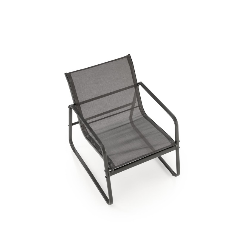 Lauko baldų komplektas CONOR tamsiai/šviesiai pilka (sofa + 2 kėdės + žurnalinis staliukas) Lauko baldų komplektas CONOR tamsiai/šviesiai pilka (sofa + 2 kėdės + žurnalinis staliukas)