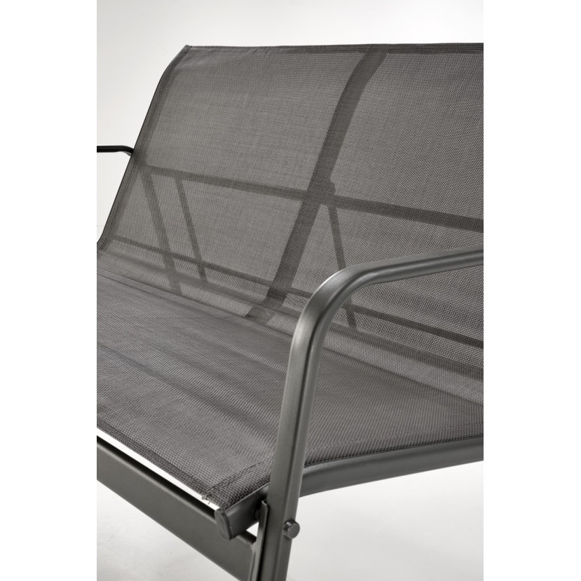 Lauko baldų komplektas CONOR tamsiai/šviesiai pilka (sofa + 2 kėdės + žurnalinis staliukas) Lauko baldų komplektas CONOR tamsiai/šviesiai pilka (sofa + 2 kėdės + žurnalinis staliukas)