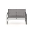 Lauko baldų komplektas CONOR tamsiai/šviesiai pilka (sofa + 2 kėdės + žurnalinis staliukas) Lauko baldų komplektas CONOR tamsiai/šviesiai pilka (sofa + 2 kėdės + žurnalinis staliukas)