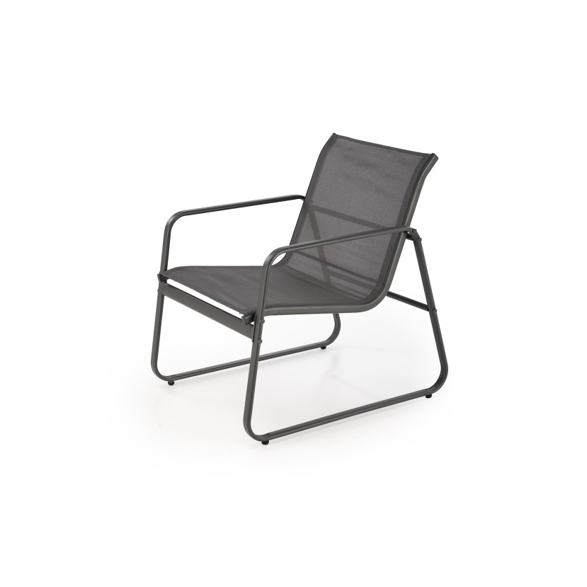 Lauko baldų komplektas CONOR tamsiai/šviesiai pilka (sofa + 2 kėdės + žurnalinis staliukas) Lauko baldų komplektas CONOR tamsiai/šviesiai pilka (sofa + 2 kėdės + žurnalinis staliukas)