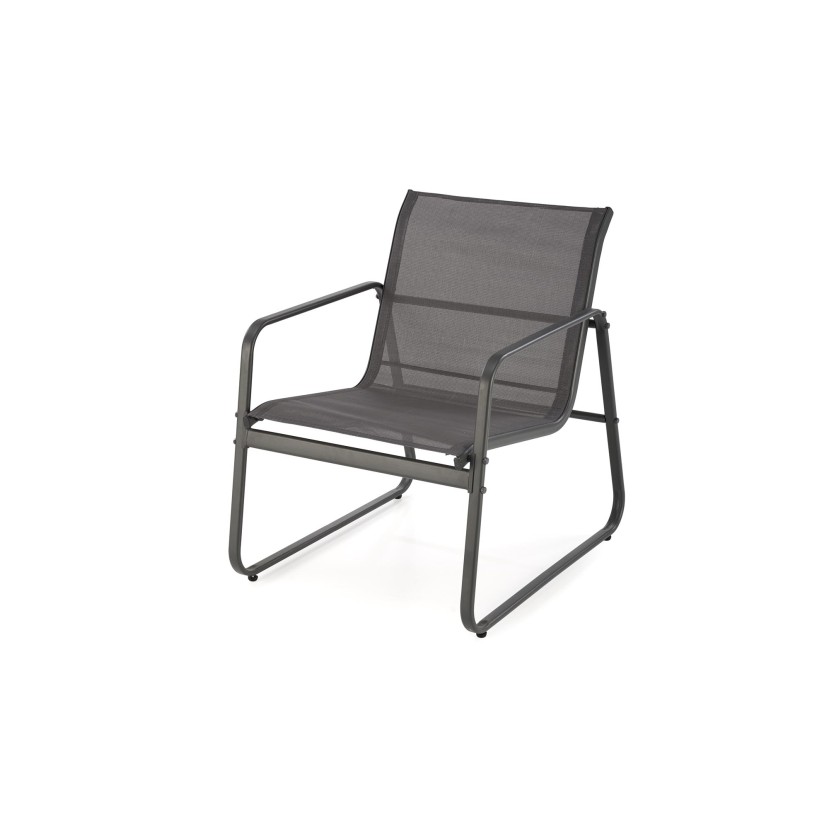 Lauko baldų komplektas CONOR tamsiai/šviesiai pilka (sofa + 2 kėdės + žurnalinis staliukas) Lauko baldų komplektas CONOR tamsiai/šviesiai pilka (sofa + 2 kėdės + žurnalinis staliukas)