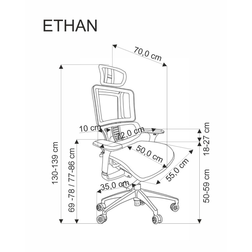 Biuro kėdė ETHAN Biuro kėdė ETHAN