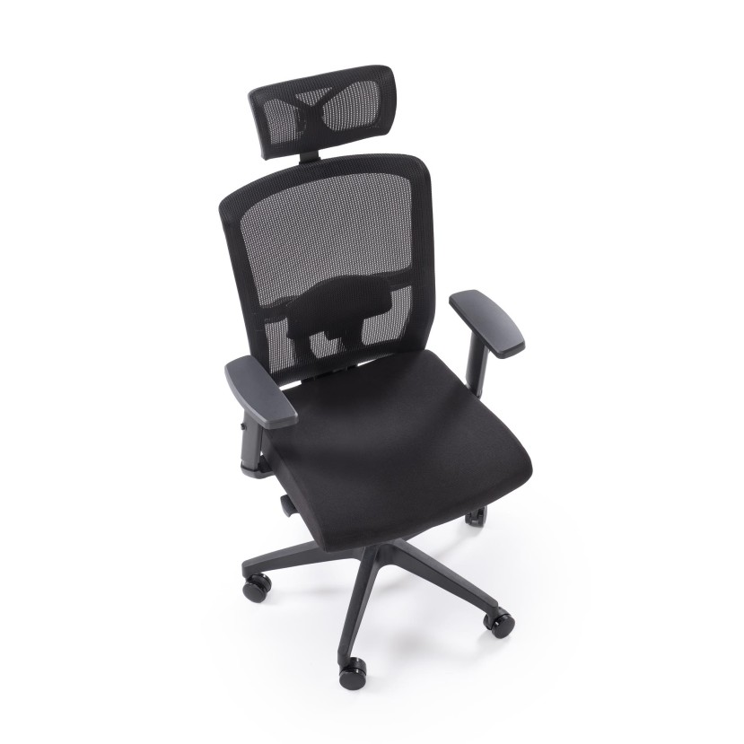 A Ergonominė biuro kėdė MASON juoda A Ergonominė biuro kėdė MASON juoda