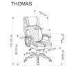 Biuro kėdė THOMAS Biuro kėdė THOMAS