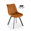 K520 kėdė, cinamono / juoda K520 kėdė, cinamono / juoda