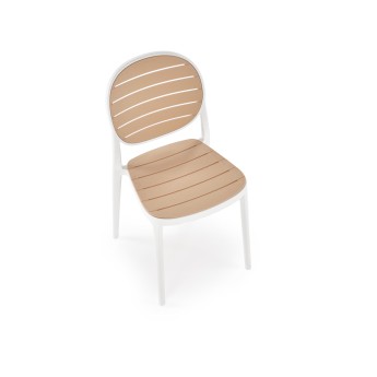 K529 kėdė balta / natūrali K529 kėdė balta / natūrali