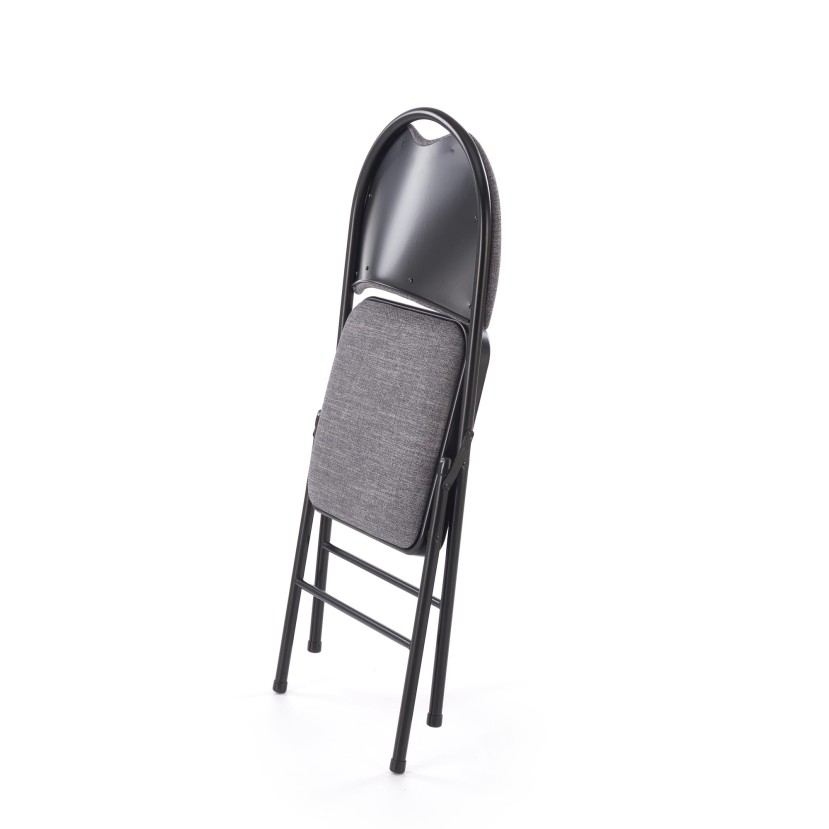 K566 kėdės spalva: juoda/pilka