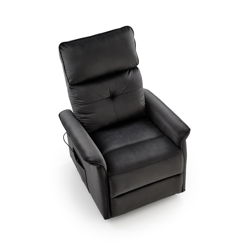 SEMIR 2 laisvalaikio kėdė, juoda SEMIR 2 laisvalaikio kėdė, juoda