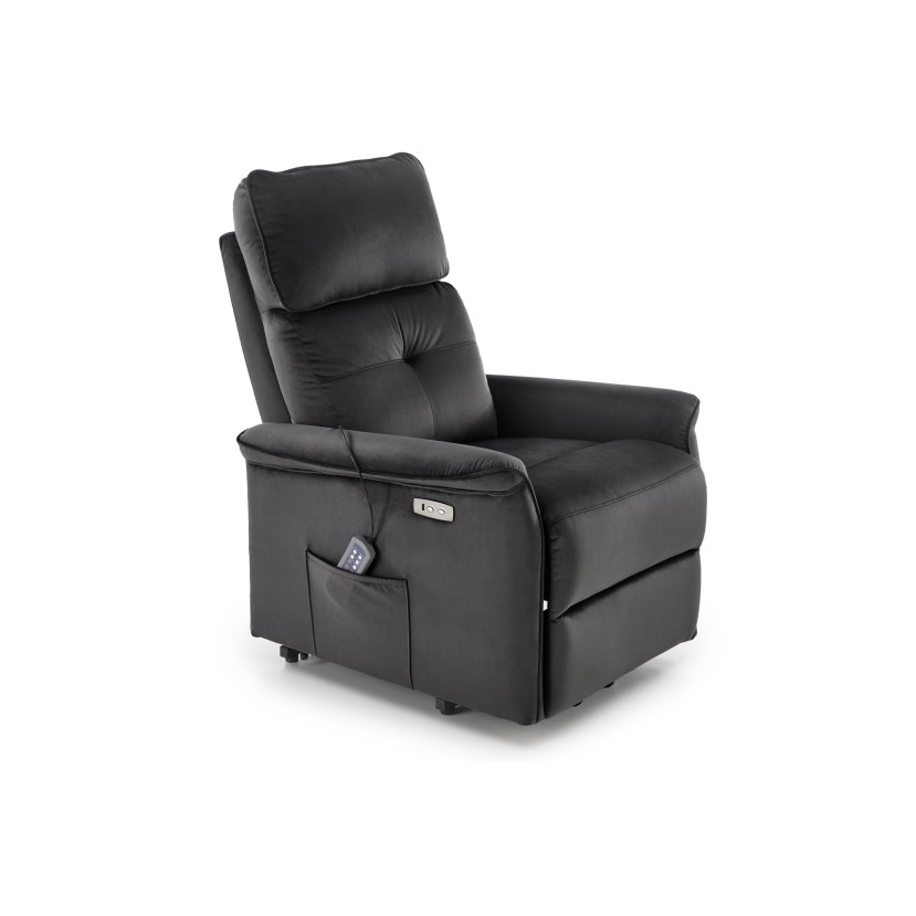 SEMIR 2 laisvalaikio kėdė, juoda SEMIR 2 laisvalaikio kėdė, juoda