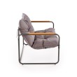 Lauko baldų komplektas HUDSON pilka/ruda ( sofa, kėdė 2x, c. stalas ) Lauko baldų komplektas HUDSON pilka/ruda ( sofa, kėdė 2x, c. stalas )