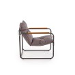 Lauko baldų komplektas HUDSON pilka/ruda ( sofa, kėdė 2x, c. stalas ) Lauko baldų komplektas HUDSON pilka/ruda ( sofa, kėdė 2x, c. stalas )
