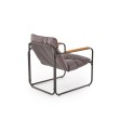 Lauko baldų komplektas HUDSON pilka/ruda ( sofa, kėdė 2x, c. stalas ) Lauko baldų komplektas HUDSON pilka/ruda ( sofa, kėdė 2x, c. stalas )