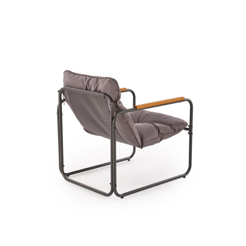 Lauko baldų komplektas HUDSON pilka/ruda ( sofa, kėdė 2x, c. stalas ) Lauko baldų komplektas HUDSON pilka/ruda ( sofa, kėdė 2x, c. stalas )