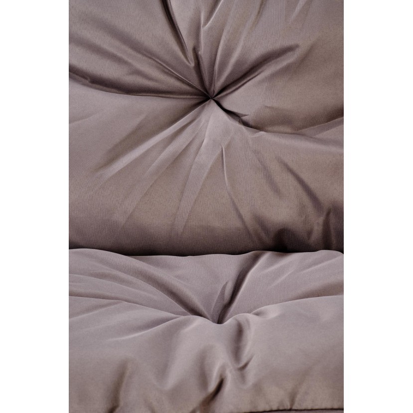 Lauko baldų komplektas HUDSON pilka/ruda ( sofa, kėdė 2x, c. stalas ) Lauko baldų komplektas HUDSON pilka/ruda ( sofa, kėdė 2x, c. stalas )
