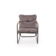 Lauko baldų komplektas HUDSON pilka/ruda ( sofa, kėdė 2x, c. stalas ) Lauko baldų komplektas HUDSON pilka/ruda ( sofa, kėdė 2x, c. stalas )
