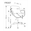 Vaikiška kėdė FROST, juoda Vaikiška kėdė FROST, juoda