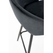 Baro kėdė H96, spalva: juoda