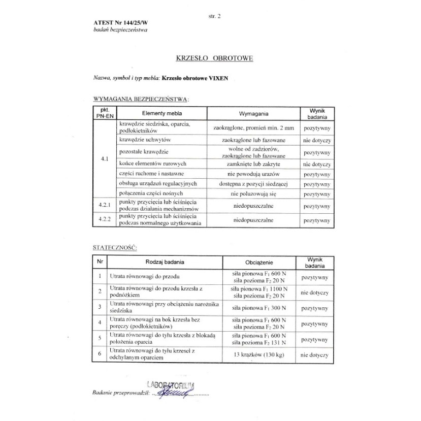 Biuro kėdė VIXEN