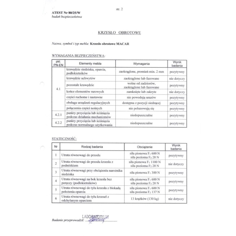 Biuro kėdė MACAR Biuro kėdė MACAR