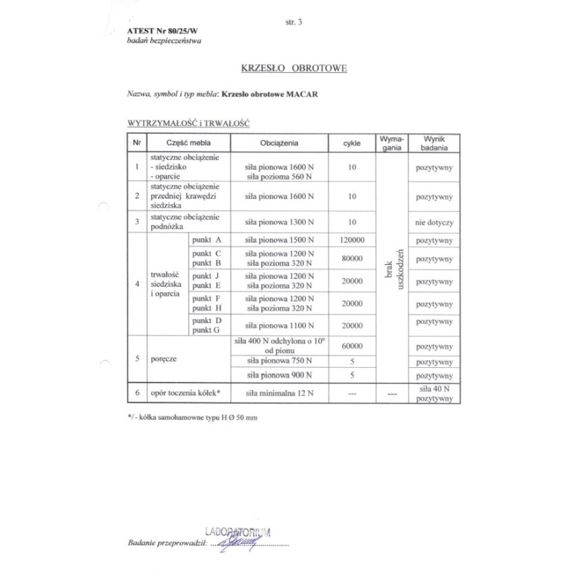 Biuro kėdė MACAR Biuro kėdė MACAR