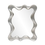 DECO sieninis veidrodis, antikvarinis sidabras