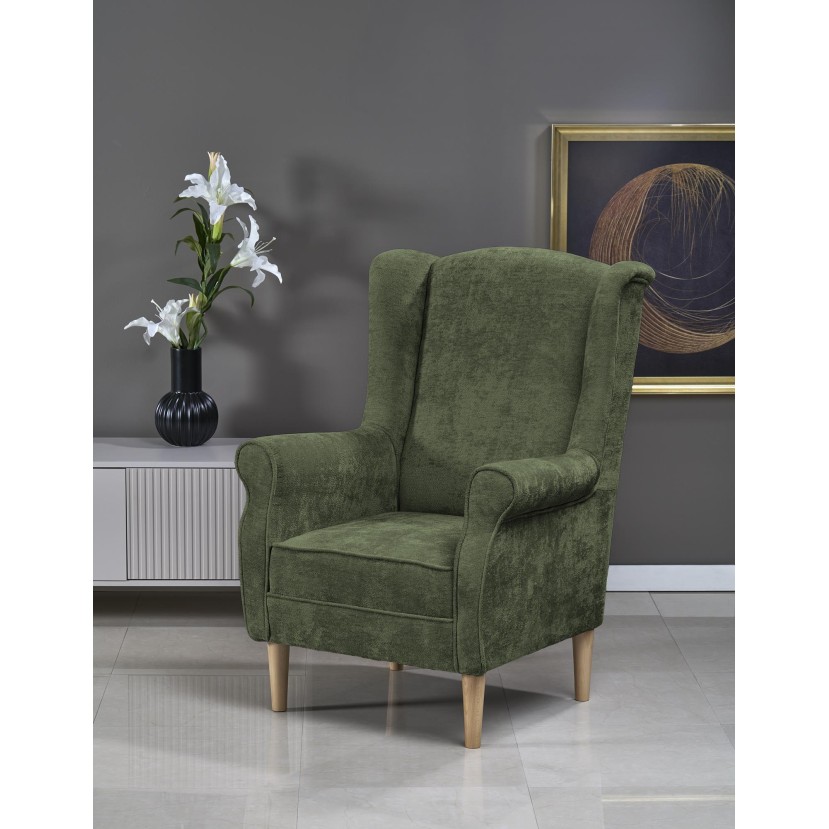 Fotelis HERMES alyvinė Fotelis HERMES alyvinė