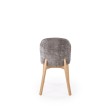 Valgomojo kėdė BASSO medaus sp. ąžuolas / CREMONA 96 (grey)