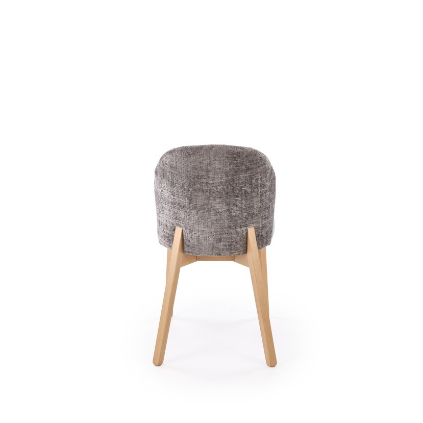 Valgomojo kėdė BASSO medaus sp. ąžuolas / CREMONA 96 (grey)