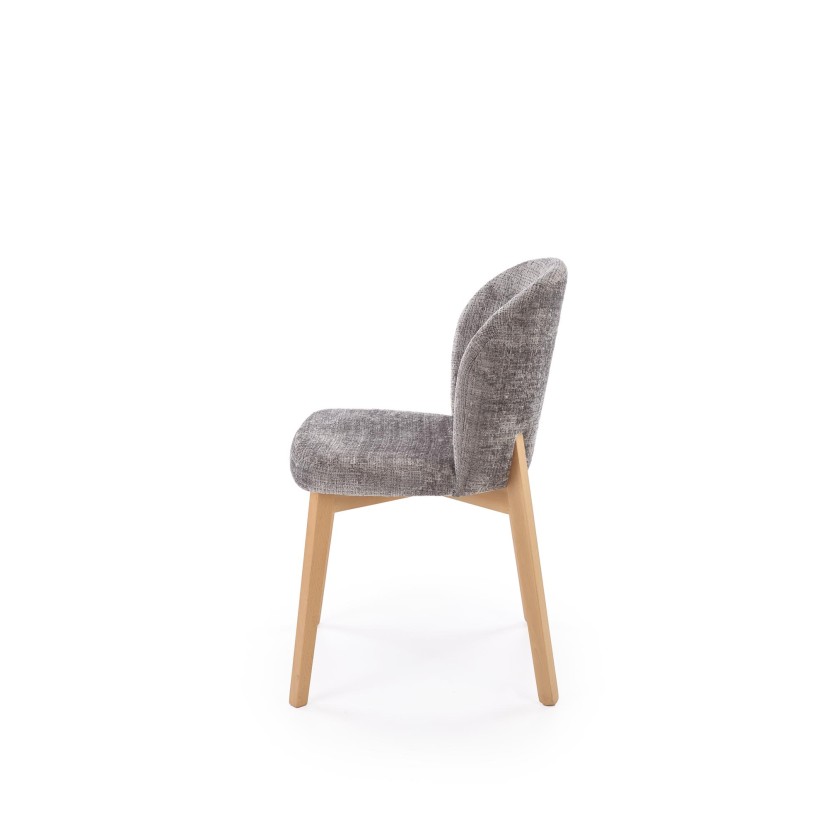 Valgomojo kėdė BASSO medaus sp. ąžuolas / CREMONA 96 (grey)