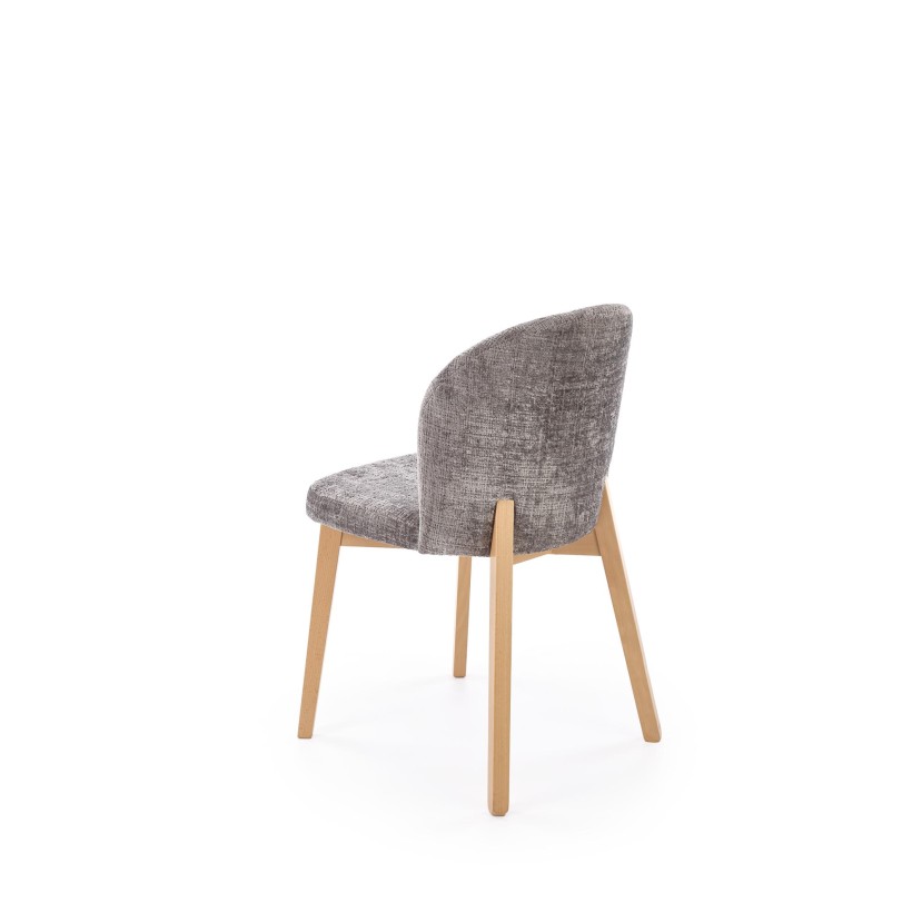 Valgomojo kėdė BASSO medaus sp. ąžuolas / CREMONA 96 (grey)