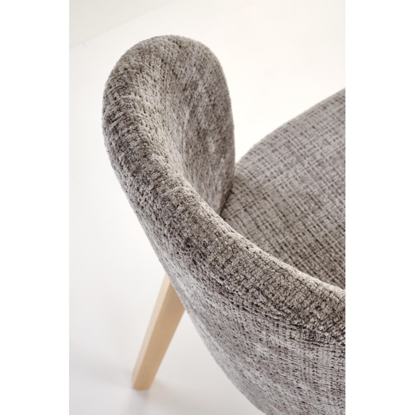 Valgomojo kėdė BASSO medaus sp. ąžuolas / CREMONA 96 (grey)