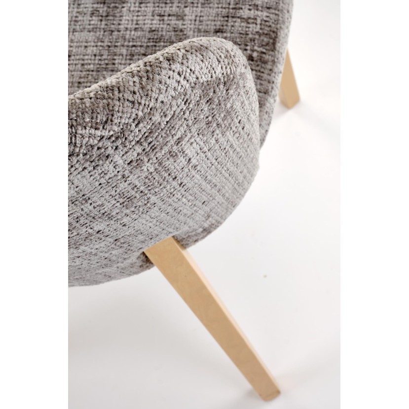 Valgomojo kėdė BASSO medaus sp. ąžuolas / CREMONA 96 (grey)