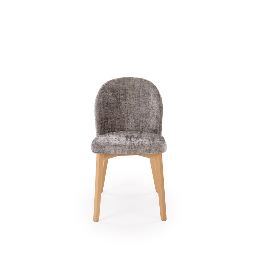 Valgomojo kėdė BASSO medaus sp. ąžuolas / CREMONA 96 (grey)
