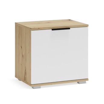 CLIF ST-50 spintelė artisan ąžuolas / balta CLIF ST-50 spintelė artisan ąžuolas / balta