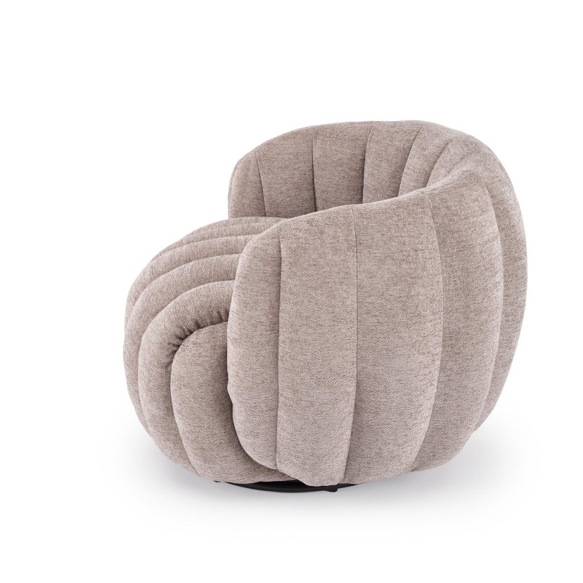 FRASER, leisure chair, d.beige FRASER, leisure chair, d.beige