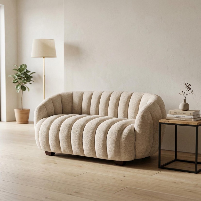 FRASER XL,  leisure chair, cream