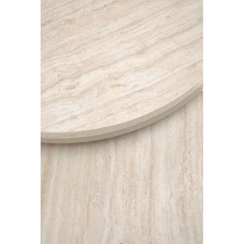 PAOLA set of 2 c. tables, travertine / cashmere PAOLA set of 2 c. tables, travertine / cashmere