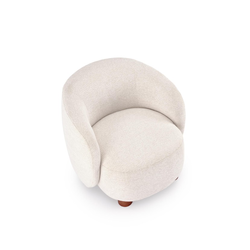 BAKER leisure chair, cream
