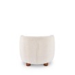 BAKER leisure chair, cream