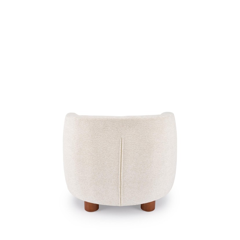 BAKER leisure chair, cream